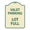 Signmission Valet Parking Lot Full Heavy-Gauge Aluminum Architectural Sign, 24" x 18", TG-1824-22764 A-DES-TG-1824-22764 - alternate 1